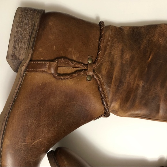 Matisse Lariat brown leather riding boots (10) - Picture 3 of 13